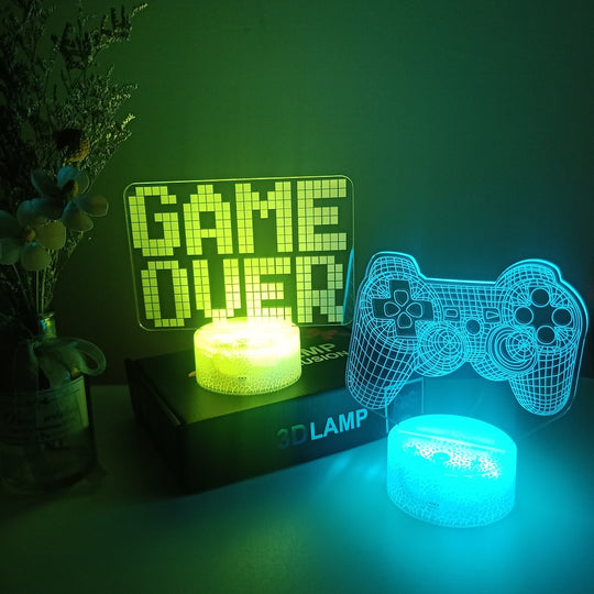 3D LED Gaming Lamp