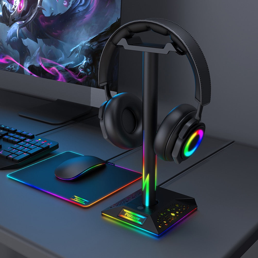 LED Gaming Headphone Stand