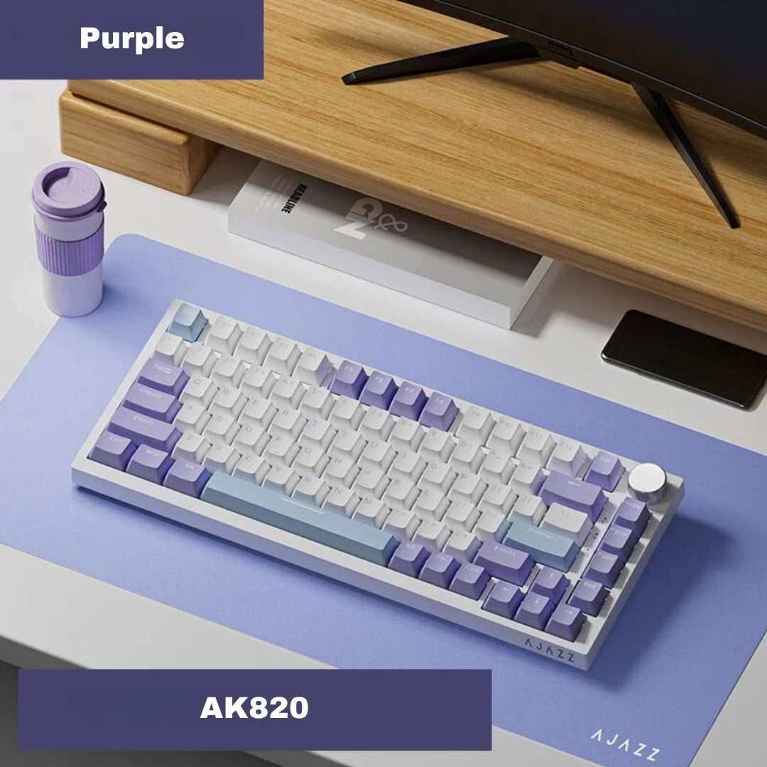 Ajazz AK820/AK820 PRO Hot Swappable Mechanical Keyboard