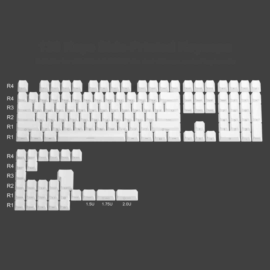 Side-Printed OEM Keycaps