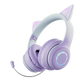 Gradient Cat Ears Headset – Cute RGB Wireless Gaming Headset with Mic